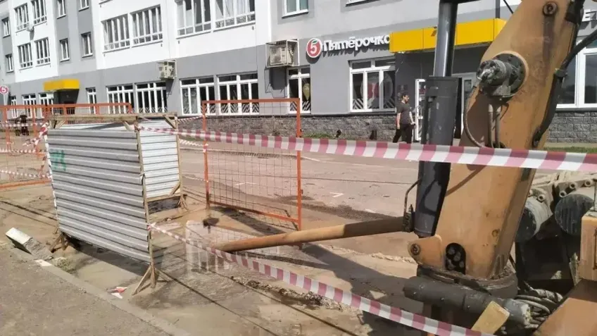 В Стерлитамаке уложили 403 метра труб для нового района